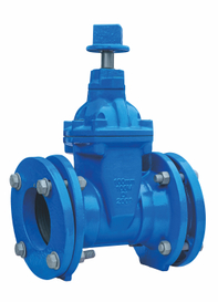 Válvula gaveta NRS/RS MJXMJ com flange duplo